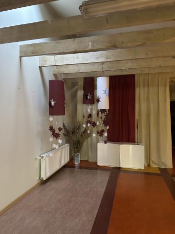 Pasākumu zāle Lībagu brīvā laika pavadīšanas centrā